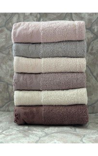 Полотенце EFOR AYBUKE 6 шт хлопок (70*140) Полотенце EFOR AYBUKE 6 шт хлопок (70*140)