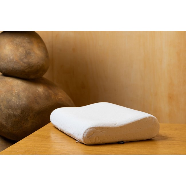 Подушка с эффектом памяти "МЕМОРИ" для путешествий 38x26x8-6, GERMAN GRASS