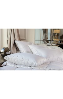 FD-1212 Подушка пуховая "ВЕЙТ" высокая трехкамерная в хлопковом сатине, упругая 50x70, GERMAN GRASS FD-1212 Подушка пуховая "ВЕЙТ" высокая трехкамерная в хлопковом сатине, упругая 50x70, GERMAN GRASS