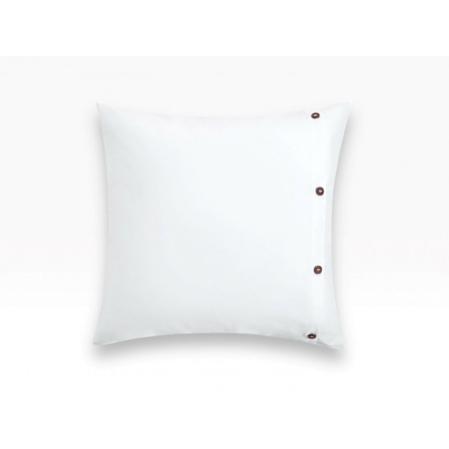 Наволочки декоративные хлопок "АЛЛЮР" альпийский белый 50x50 (2шт), GERMAN GRASS