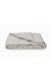 Дорожный плед – одеяло пуховый Travel Plaid Grass grey 140х200