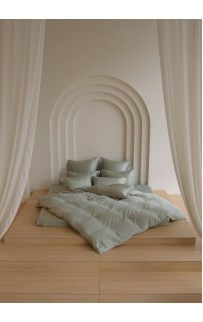 Простыня на резинке Olive Brilliant Grass 160х200х40