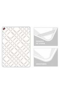 Наматрасник MATTRESS COTTONWASH GRASS легкий 160х200