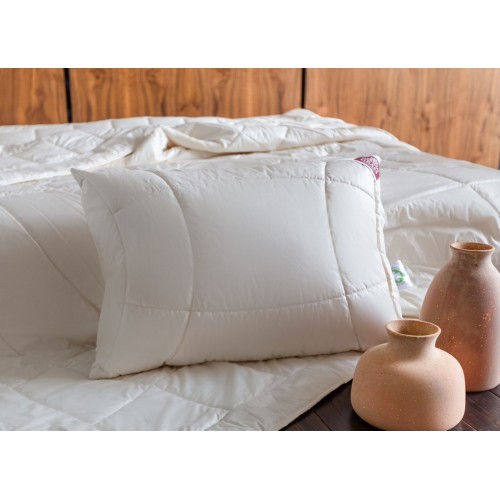 Подушка с органическим хлопком "ОРИДЖИ" регулируемая 50x90, GERMAN GRASS