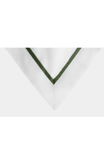 Наволочки с узкой отделкой "АЛЛЮР" альпийский хвойный зеленый 50x70 (2шт)