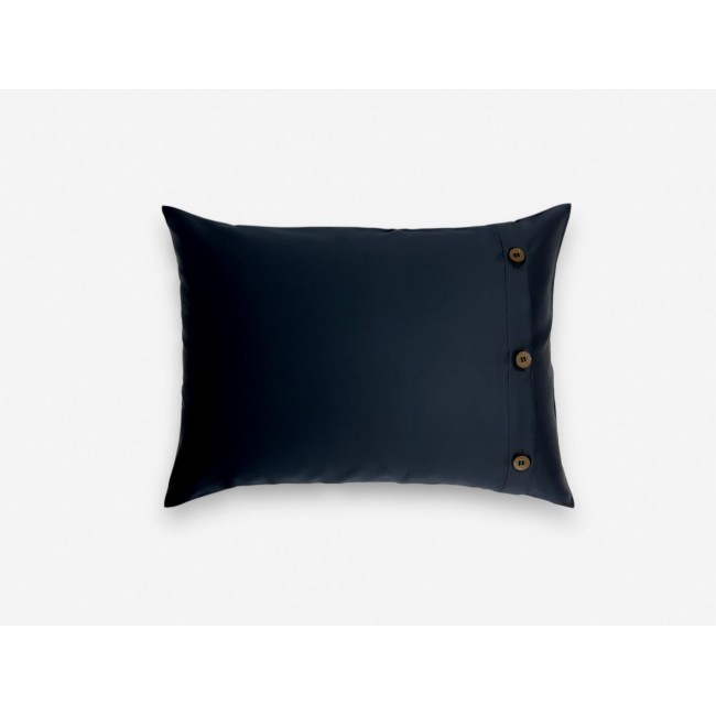 Наволочки декоративные хлопок "АЛЛЮР" черный оникс 33x45 (2шт), GERMAN GRASS