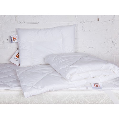 BK-90 Набор BABY 95°C GRASS всесезонное - подушка 40х60/одеяло100х150/наматрасник 60х120