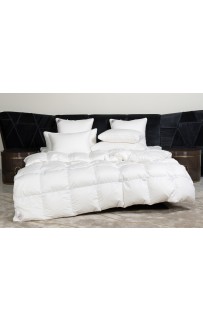 Подушка пуховая "КИНРОС" в тонком хлопковом сатине, средняя 50x70, GERMAN GRASS