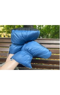 Сапожки-носочки пуховые Comfort Socks Travel Grass Blue  36-39 р.