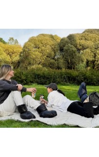 Сапожки-носочки пуховые Comfort Socks Travel Grass LATTE 36-39 р.