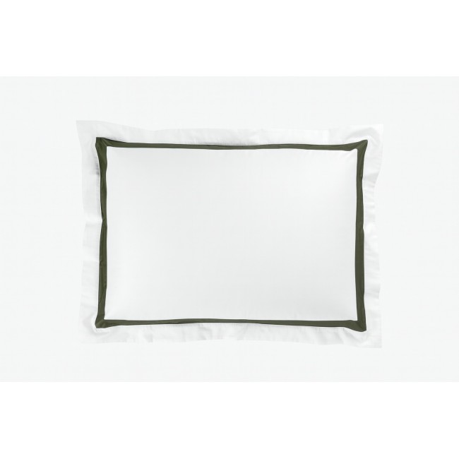 Наволочки с широкой отделкой "АЛЛЮР" альпийский хвойный зеленый 50x70 (2шт)