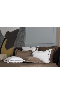 Наволочки с широкой отделкой "АЛЛЮР" альпийский молочный шоколад 50x90 (2шт), GERMAN GRASS Наволочки с широкой отделкой "АЛЛЮР" альпийский молочный шоколад 50x90 (2шт), GERMAN GRASS