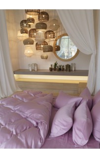 Простыня на резинке Lilac Brilliant Grass 180х200х40