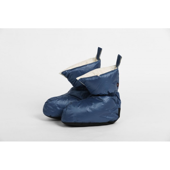 Сапожки-носочки пуховые индиго 36-39 р., GERMAN GRASS