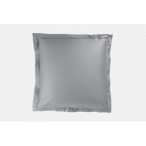 Наволочки хлопок "АЛЛЮР" пепельный серый 70x70 (2шт), GERMAN GRASS