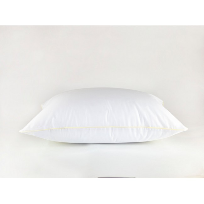 Наволочки "НОБИЛИС" белый с медовым кантом 50x70 (2шт), GERMAN GRASS Наволочки "НОБИЛИС" белый с медовым кантом 50x70 (2шт), GERMAN GRASS