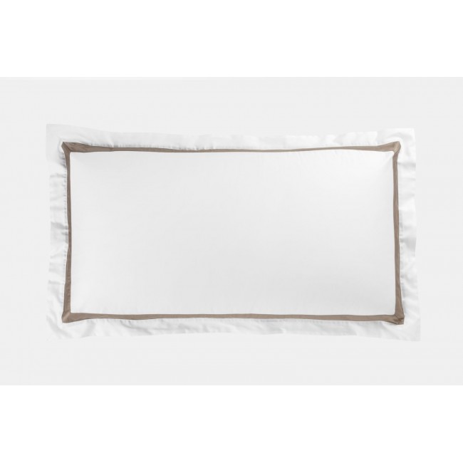 Наволочки с широкой отделкой "АЛЛЮР" альпийская карамель беж 50x90 (2шт), GERMAN GRASS