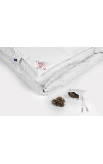 Одеяло "ЭЙДАР" с пухом арктической гаги в хлопковом батисте, всесезонное 150x200, GERMAN GRASS Одеяло "ЭЙДАР" с пухом арктической гаги в хлопковом батисте, всесезонное 150x200, GERMAN GRASS