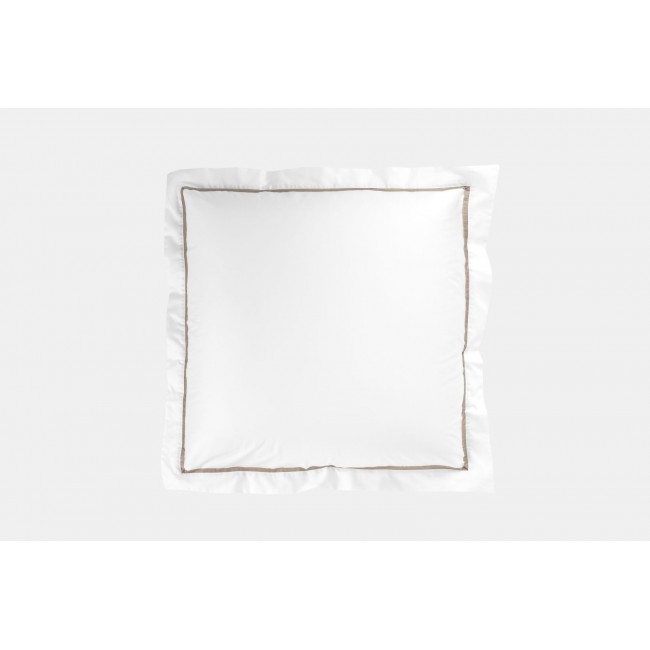 Наволочки с узкой отделкой "АЛЛЮР" альпийская карамель беж 70x70 (2шт), GERMAN GRASS