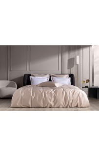 Наволочки с широкой отделкой "АЛЛЮР" альпийский розовый нюд 50x70 (2шт), GERMAN GRASS