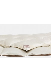 Одеяло "ЭЙДАР" с пухом арктичекой гаги в шелковом жаккарде, теплое 200x220, GERMAN GRASS