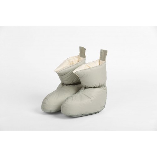 Сапожки-носочки пуховые серый 36-39 р., GERMAN GRASS