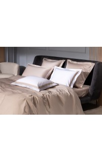 Наволочки с широкой отделкой "АЛЛЮР" альпийский розовый нюд 50x70 (2шт), GERMAN GRASS