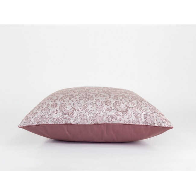 Подушка-думочка "СИЯНИЕ" сливовый 40x40, GERMAN GRASS