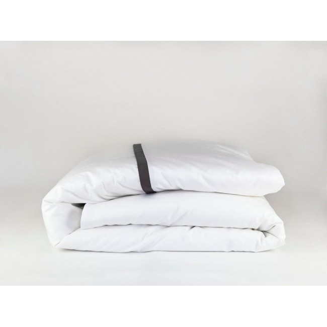 Пододеяльник "НОБИЛИС" белый с серой отделкой 150x200, GERMAN GRASS Пододеяльник "НОБИЛИС" белый с серой отделкой 150x200, GERMAN GRASS