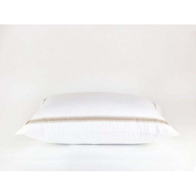 Наволочки "НОБИЛИС" белый с кружевом 70x70 (2шт), GERMAN GRASS Наволочки "НОБИЛИС" белый с кружевом 70x70 (2шт), GERMAN GRASS