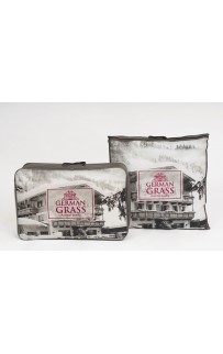 Подушка пуховая "РОЯЛ" в супертонком хлопковом мако-батисте, средняя 70x70, GERMAN GRASS