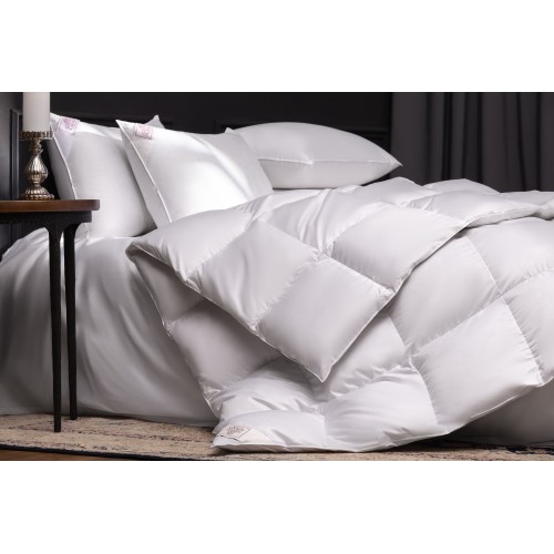 Подушка из пуха гаги EXCLUSIVE COTTON EIDER DOWN средняя 50х68