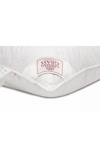 Подушка пуховая "ПРИССЕЛЬ" в жаккардовом хлопковом сатине, средняя 50x90, GERMAN GRASS