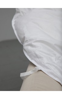 Одеяло пуховое "РОЯЛ" кассетное ручной работы, всесезонное круглое d-240, GERMAN GRASS