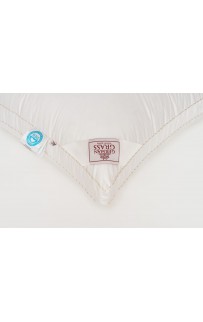 Подушка пуховая "КИНРОС" в тонком хлопковом сатине, средняя 50x70, GERMAN GRASS