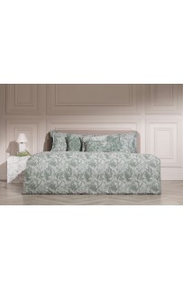 Пододеяльник "ПАЛЛАДА" натуральный зелёный 150x200, GERMAN GRASS