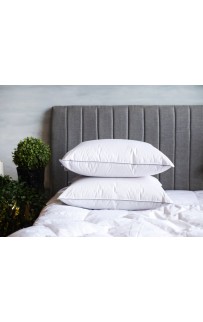 FDN-02212 Подушка пуховая "ГРЕЙС" в 100% хлопке упругая 50x70, GERMAN GRASS