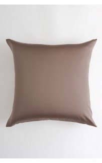 Наволочки тенсель "БРИЛЛИАНТ" коричневый 70x70 (2шт), GERMAN GRASS