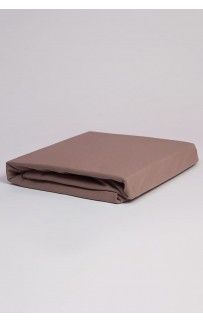 Простыня на резинке NOBLE TRADITIONS JERSEY TAUPE GRASS 200х200х40
