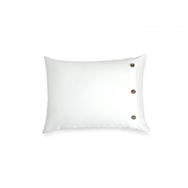 Наволочки декоративные хлопок "АЛЛЮР" альпийский белый 33x45 (2шт), GERMAN GRASS