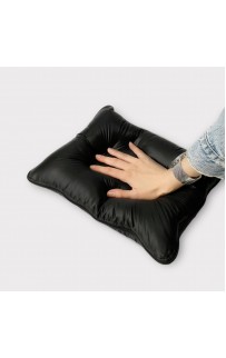 Дорожная подушка-трансформер с пуховым наполнителем Travel Pillow Grass Black 33х45