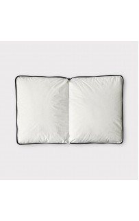 Дорожная подушка-трансформер с пуховым наполнителем Travel Pillow Grass Black 33х45