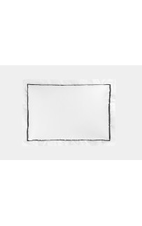 Наволочки с узкой отделкой хлопок "АЛЛЮР" альпийский черный оникс 50x70 (2шт), GERMAN GRASS