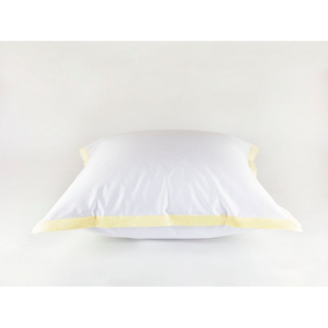 Наволочки "НОБИЛИС" белый с медовой отделкой 70x70 (2шт), GERMAN GRASS Наволочки "НОБИЛИС" белый с медовой отделкой 70x70 (2шт), GERMAN GRASS