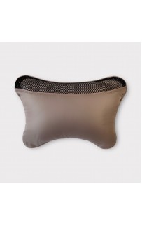 Дорожный плед-пончо пуховый Travel Cape Plaid Grass LATTE 130х170