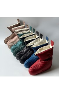 Сапожки-носочки пуховые Comfort Socks Travel Grass BEIGE 40-45 р.