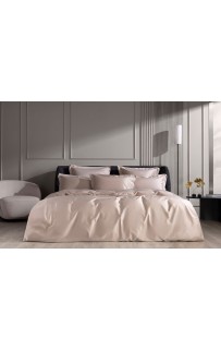 Простыня хлопок "АЛЛЮР" розовый нюд 180x240, GERMAN GRASS