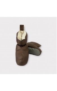 Сапожки-носочки пуховые Comfort Socks Travel Grass BEIGE 40-45 р.