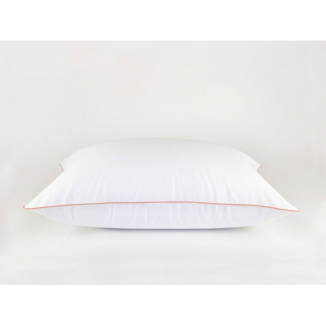 Наволочки "НОБИЛИС" белый с розовым кантом 50x70 (2шт), GERMAN GRASS