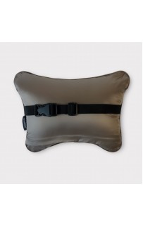 Дорожный плед-пончо пуховый Travel Cape Plaid Grass  Milk Chocolate 130х170